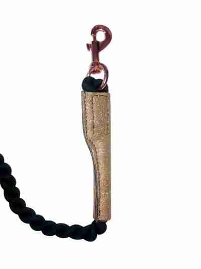 Rose Gold Sparkle Handle Lead Rope