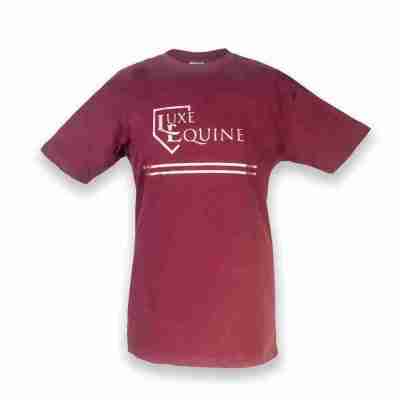 Burgundy and Rose Gold T-shirt