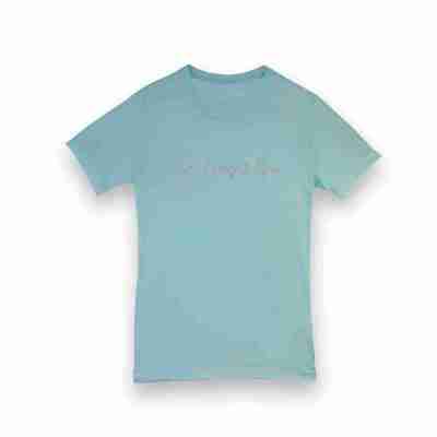 Gee Gee’s and Gin Rose Gold and Ocean Colour T-shirt® Plus 100% Organic Cotton