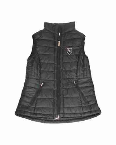 Black and Rose Gold Gilet